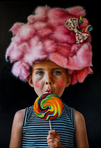 Julian Clavijo - "Delight 2" - oil on linen