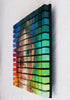Julian Clavijo - "Within The Light" - enamel and oil paint on wood blocks