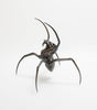 Leah Aripotch - 'Defensive' - steel sculpture, chemical patina, lacquer