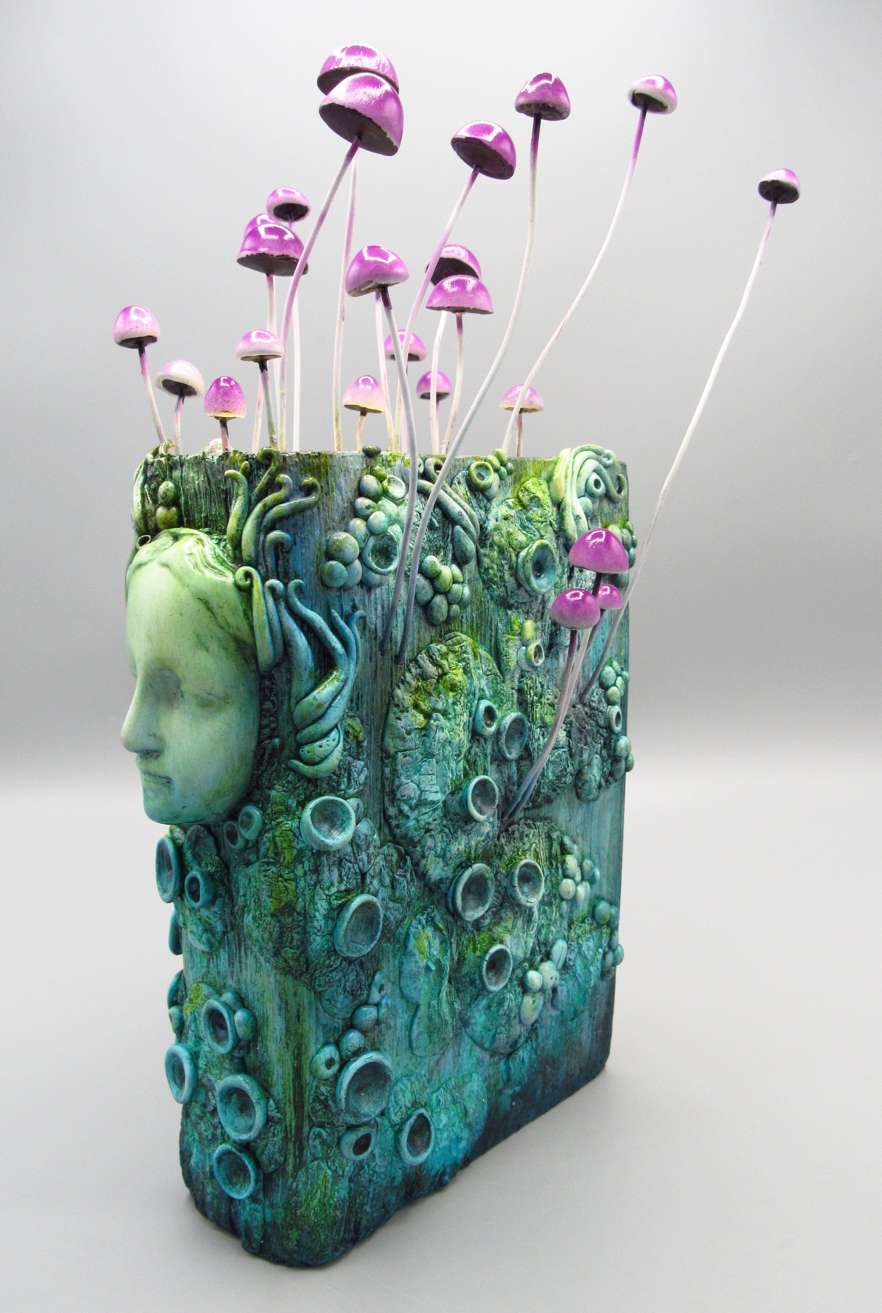 Michael Campbell - 'Book of the Gnostic Garden' - paper, epoxy