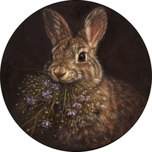Nicole Evans rabbit painting