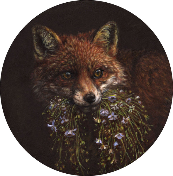 Nicole Evans fox painting