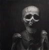 Rhys Knight - 'To Decay' - charcoal on Stonehenge paper