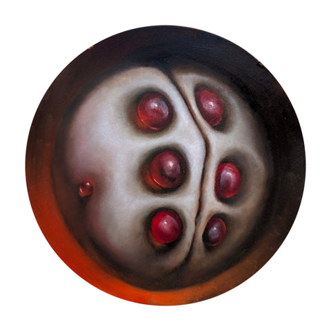 Ricki Wrigley - 'Untitled' - oil on board