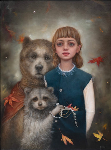 Sarah Dolby - "The Treasure Hunters" - oil on linen