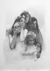 Sean Layh - 'Blasted Heath' - graphite on paper