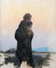 Sean Layh - 'By the Banks (oil study)' - oil on board