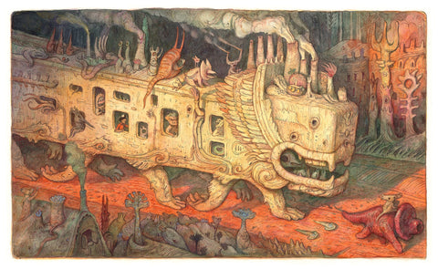 Shaun Tan - "Life is good" - limited edition print of 500