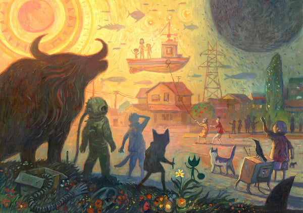 Shaun Tan - "Tales from Outer Suburbia" - limited edition print of 500