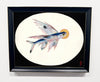 Stephanie Brown - 'St. Exocoetidae' - watercolour, gouache, 18K gold leaf on paper