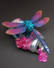 Stephanie Kilgast - 'Chemical Candy (Dragonfly)' - mixed media on drink can