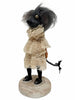 Wendy Croxford - 'Bella' - polymer clay and mixed textiles