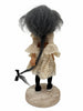 Wendy Croxford - 'Bella' - polymer clay and mixed textiles