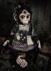 Agatha Black - 'All Seeing Monkey' - mohair fabric, cotton fabric, polymer clay, resin, wire, painted with acrylic & oil paints