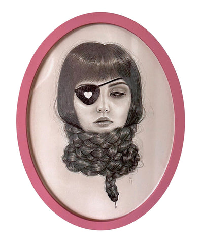 Anna Kathleen - 'Love Bites' - graphite on Moleskine paper