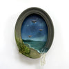 Caroline Dewison - 'Beach Combing' - jesmonite, resin, epoxy clay, medite, acrylic and flock