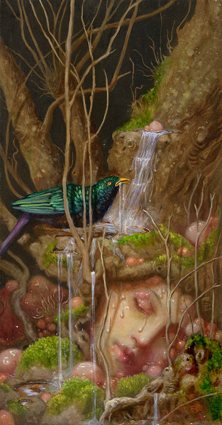 Hannah Flowers - 'Drink of Thy Waters' - oil on linen