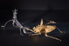Justin Boehme - 'Avarice' - ruby, amethyst, gold-plated bronze, patinated bronze