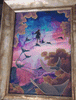 Kat Young - 'Skytide' - gouache on treated acetate, layered over iridescent acrylic and watercolour paper