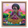 Kayla Mahaffey - 'Dull Daze' - acrylic on wood
