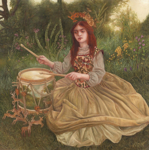 Nom Kinnear King - 'Harken' - oil on wood