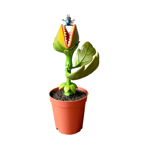 Sad Salesman - 'Fly Trap' - epoxy clay, wire, acrylic paint and resin