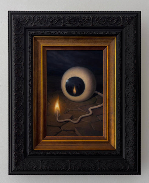 Samuel Farnham - 'Flicker' - oil on panel | Beinart Gallery
