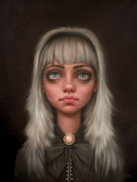 Sarah Dolby - 'Dahlia' - oil on linen