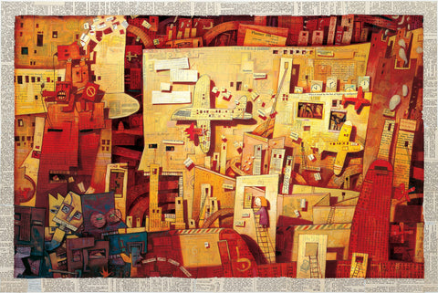 Shaun Tan - "Mad City" - limited edition print of 300
