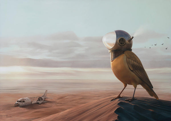 Lix North - 'Succession' - oil on aluminium