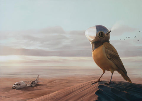 Lix North - 'Succession' - oil on aluminium