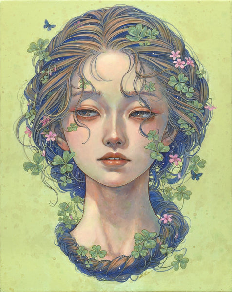 Miho Hirano - 'With You #2' - oil on canvas