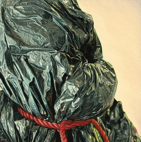 Beau White - 'Mountain' - oil on board