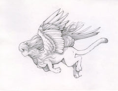 Camilla d'Errico - "Riddle Me This" - graphite on paper
