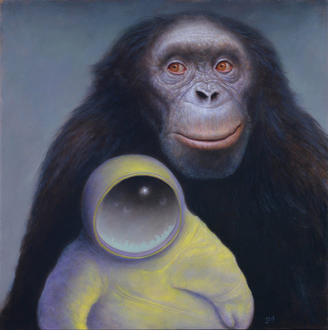 Chris Leib - 'Origin' - oil on panel