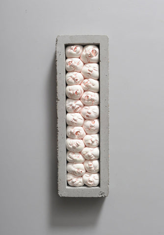 Ceramic sculptures by Johnson Tsang