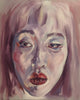 Kim Hyunji - "Self Portrait (Binch Face)"- Oil on linen