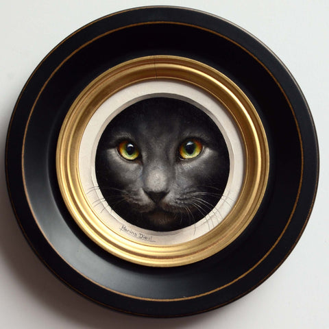 Marina Dieul cat painting