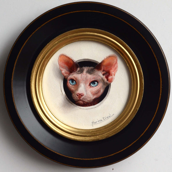 Marina Dieul - cat painting