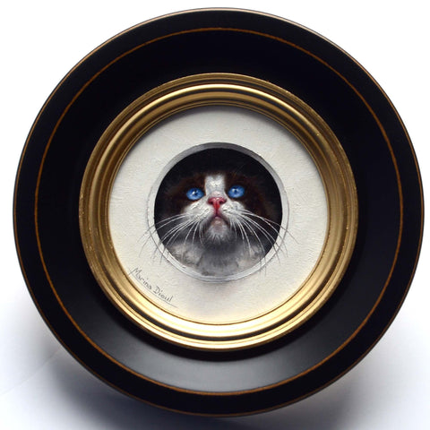 Marina Dieul cat painting