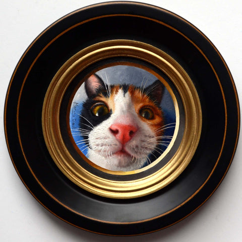 Marina Dieul cat painting