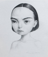 Roby Dwi Antono - "Alice" - graphite on paper