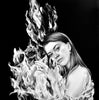 Ryan Pola - "I Kept You Burning for Me, I Consumed You" - graphite on paper