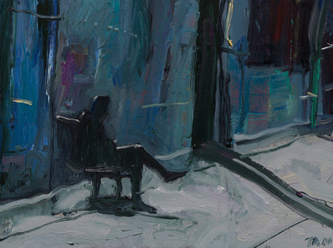 Shaun Tan Oil Sketch