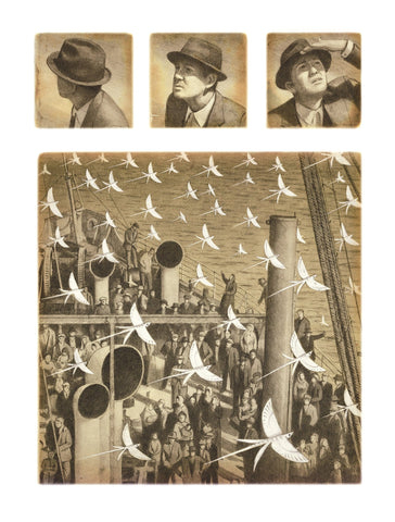 Shaun Tan print - The Arrival