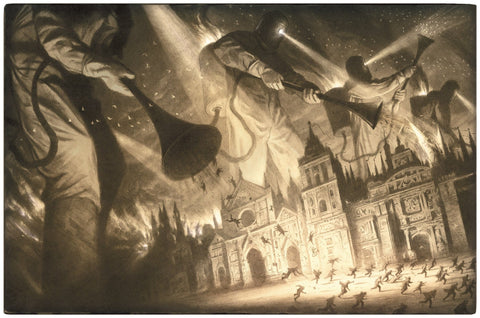 Shaun Tan print - The Arrival
