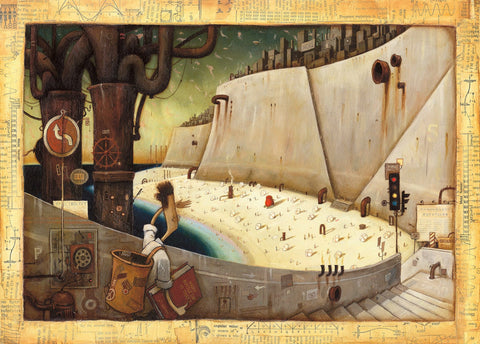 Shaun Tan print - The Lost Thing
