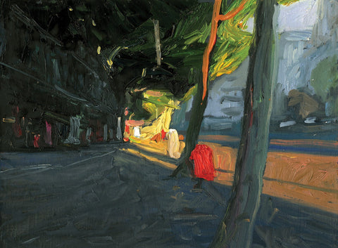 Shaun Tan Munich Oil Sketch