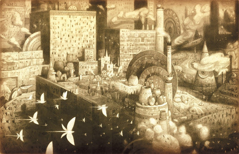 Shaun Tan print - The Arrival
