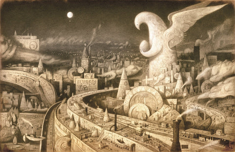 Shaun Tan print - The Arrival